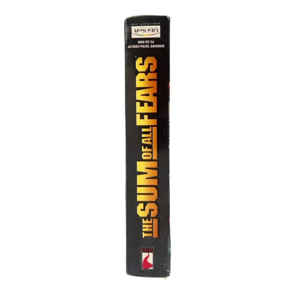 Tom Clancy Sum of All Fears PC 2002 Sealed Ubisoft